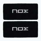 Csuklópántok NOX Wristband with Logo 2 szt. black/white