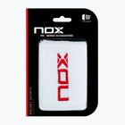 Csuklópántok NOX Wristband with Logo 2 szt. white/red