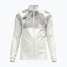 Férfi tenisz pulóver Joma Court Full Zip fehér