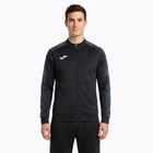 Férfi futó pulóver Joma Elite XI Full Zip fekete/antracit