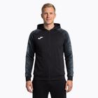 Férfi Joma Elite XI Hoodie fekete/antracit futó melegítőfelső