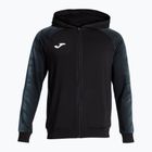 Férfi Joma Elite XI Hoodie fekete/antracit futó melegítőfelső