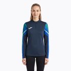 Női Joma Elite XI tengerészkék/fluor zöld futó melegítőfelső