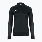Női futó pulóver Joma Elite XI Full Zip fekete/antracit