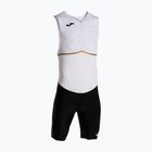 Férfi triatlonruha Joma Record III Bodysuit fehér/fekete