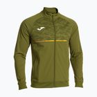Férfi Joma Record III Full Zip khaki színű futó melegítőfelső