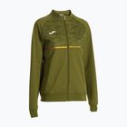 Női Joma Record III Full Zip zöld futó melegítőfelső