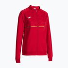 Női Joma Record III Full Zip futó melegítőfelső piros