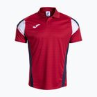 Férfi póló Joma Montreal red/dark navy
