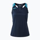 Női teniszpóló Joma Terra Tank Top dark navy/turquoise fluor