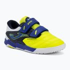Gyerek focicipő Joma Cancha Jr IN fluor yellow