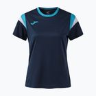 Női teniszpóló Joma Terra dark navy/turquoise fluor