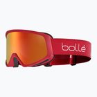 Gogle narciarskie Bollé Bedrock Plus carmine red/sunrise