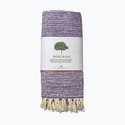 Jóga takaró JadeYoga Recycled Cotton Hand Loomed Yoga purple