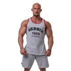 Női sporttrikó NEBBIA Old-School Muscle Tank Top light grey