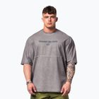 Férfi sportpóló NEBBIA Washed-Off Heavyweight No Shortcuts light grey