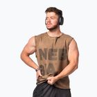 Férfi thermo trikó Washed-Off Beastin light brown