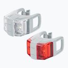 Kellys Twins II kerékpár lámpa szett menta/fehér