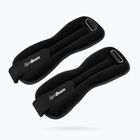 Csukló- és bokasúlyok GymBeam 2 x 2 kg black