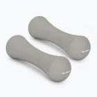 Kézisúlyzók GymBeam Neoprene Dumbbells 2 x 1 kg light grey