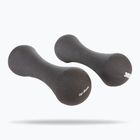 Kézisúlyzók GymBeam Neoprene Dumbbells 2 x 3 kg dark grey