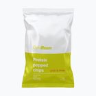 Fehérje chipszek GymBeam Protein Popped 40 g Chili/Lime