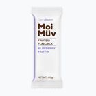 Fehérjeszelet GymBeam MoiMüv Flapjack 90 g blueberry muffin