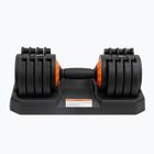 Állítható kézi súlyzó GymBeam Dumbbell Adjustable 20 kg black