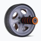 GymBeam Ab Wheel fekete/szürke/narancssárga hasizom edzőkerék