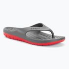 Férfi Coqui Zucco sötétszürke/piros flip flopok