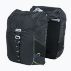 Basil Miles Double Bag 32 l fekete/lime kerékpáros csomagtartó