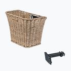 Kerékpáros kosár, elülső Basil Bremen Rattan Look FM+FM Stem Holder seagrass