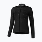 Női kerékpáros pulóver Shimano Kaede Nyomtatott Jersey LS fekete PCWWJSPWWUE12WL0114