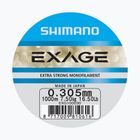 Shimano Exage steel grey horgászzsinór