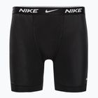 Férfi Nike Everyday Cotton Stretch Boxer Brief 3Pk MP1 fekete