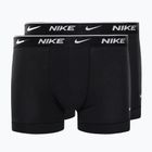 Férfi boxeralsó Nike Everyday Cotton Stretch Trunk 2Pk IEV fekete