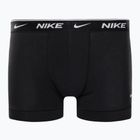 Férfi boxeralsó Nike Everyday Cotton Stretch Trunk 2Pk IEV fekete