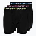 Férfi boxeralsó Nike Dri-FIT Ultra-Stretch Micro Brief 3 darab laser fuchsia/court blue/black