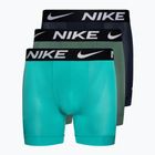 Nike Dri-Fit Essential Micro Boxer Brief 3 db férfi boxeralsó blue/navy/turquoise