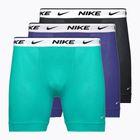 Férfi Nike Everyday Cotton Stretch boxeralsó 3 pár poros kaktusz/kék/kék/tengerészkék/karmazsin