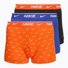 Férfi Nike Everyday Cotton Stretch Trunk boxeralsó 3 pár több színben