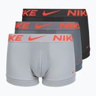 Férfi boxer nadrág Nike Dri-Fit Essential Micro Trunk 3 pairs grey