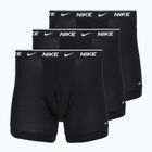 Férfi boxer nadrág Nike Cotton Stretch Boxer Brief Black