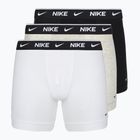 Férfi boxer nadrág Nike Cotton Stretch Boxer Brief Adobe Brown