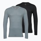 Férfi hosszú ujjú póló Nike Crewneck 2 pack carbon heather