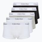 Férfi boxeralsó Calvin Klein LV00NB4390 Low Rise Trunk 5 pár black/white/white/black/white