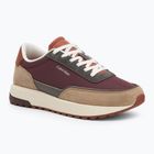 Calvin Klein férfi cipő HM0HM01714 Alacsony Top Lace Up Repreve Mix Silver Mink/Vineyard Wine