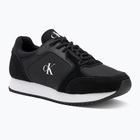 Női cipők Calvin Klein YW0YW01644 Runner Laceup Sock Mg Nylon Mix fekete