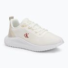 Calvin Klein férfi cipő YM0YM01285 Hike Runner Mix Mesh Bright White/Moonstruck/Tandoori Fényes Fehér/Moonstruck/Tandoori