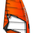 Szörf vitorla Loftsails 2022 Switchblade Freerace narancssárga LS060012800